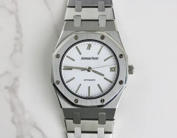 Audemars Piguet 4100ST 35mm Royal Oak Automatic White Dial
